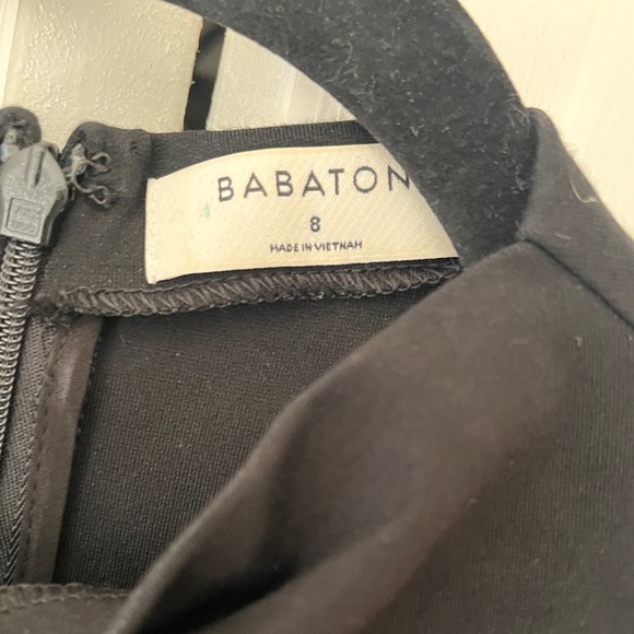 Aritzia Babaton Matheson black | black bodycon high neck dress - Picture 7 of 7